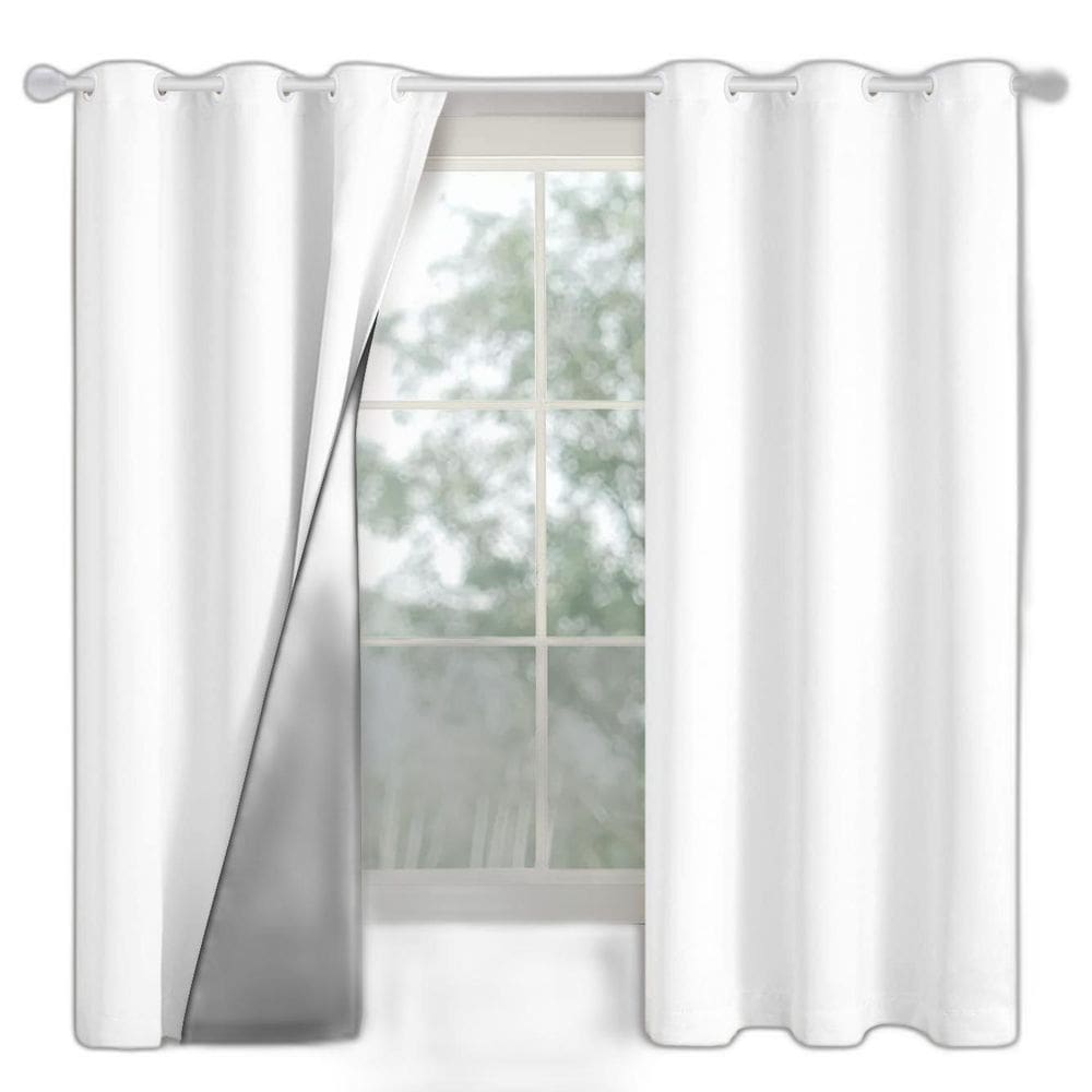 Cortina Blackout Pvc 220X130 Corta Luz Para Sala/Quarto