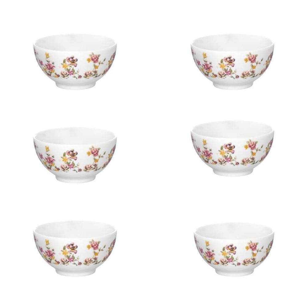 Kit 6 Bowl Red Le Jardin 440Ml Hauskraft