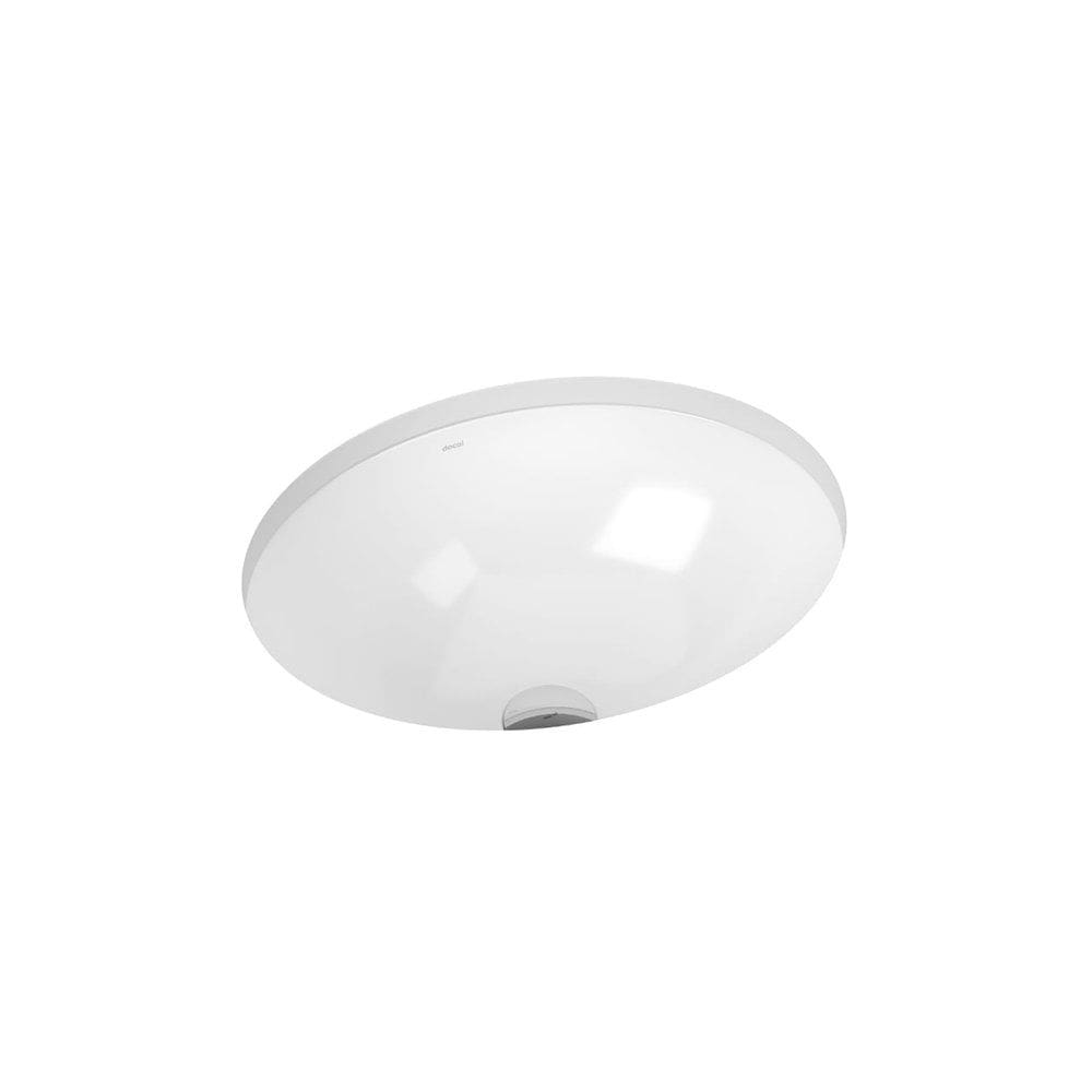 Cuba de Embutir Docol 45x36 90016549026 Oval Branca