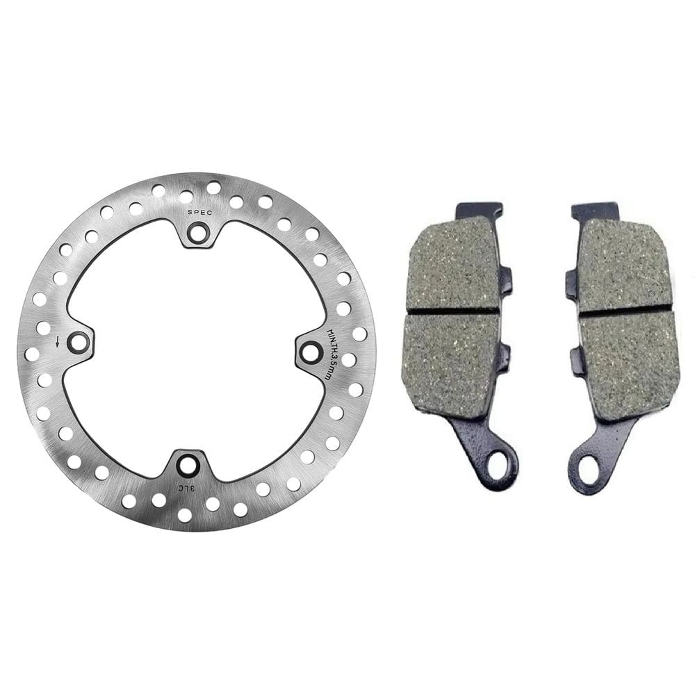 Disco + Pastilha Freio Moto Honda Xre300 Sem Abs Spec 1º Linha