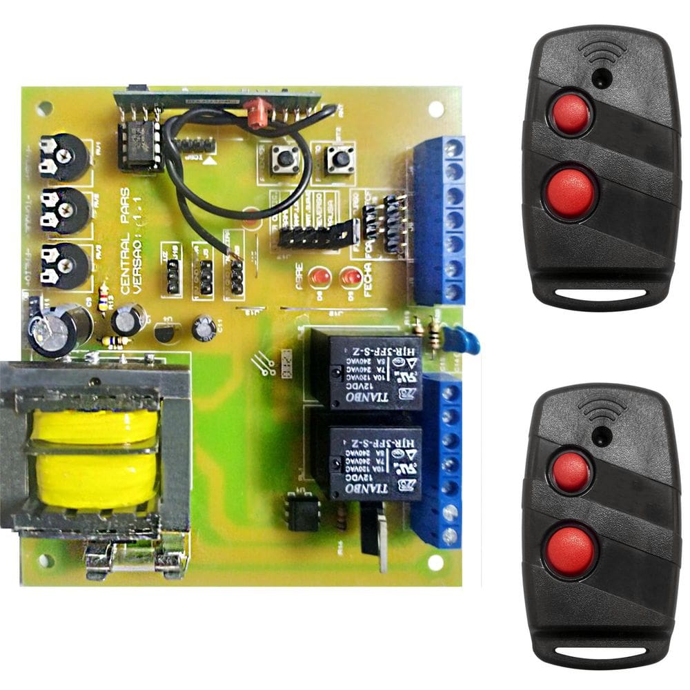 Kit - 1 Central De Comando Pars + 2 Ctrls Code Learning 5003
