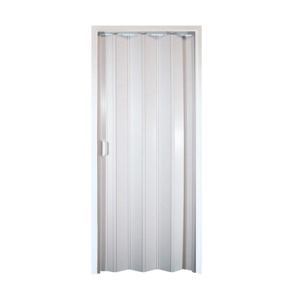 Porta Sanfonada Multilit Plasflex PVC 0,84x2,10m Branco