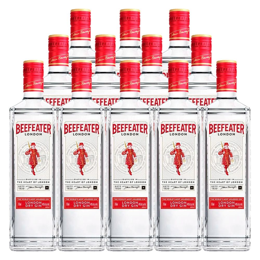 Gin Beefeater London Dry Garrafa 750ml 12 Unidades