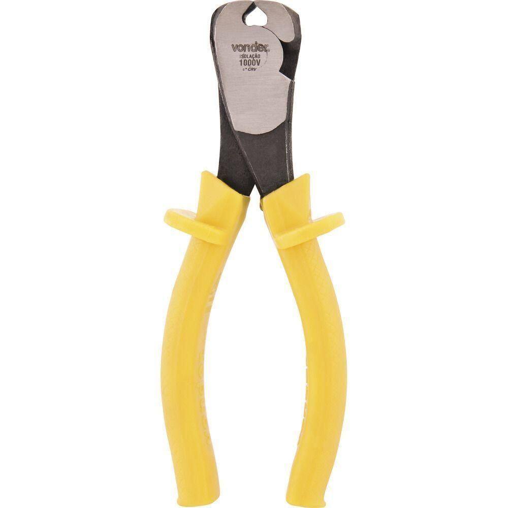 Alicate Corte Frontal 6 Cromo Vanádio Isolado 1000v Vonder