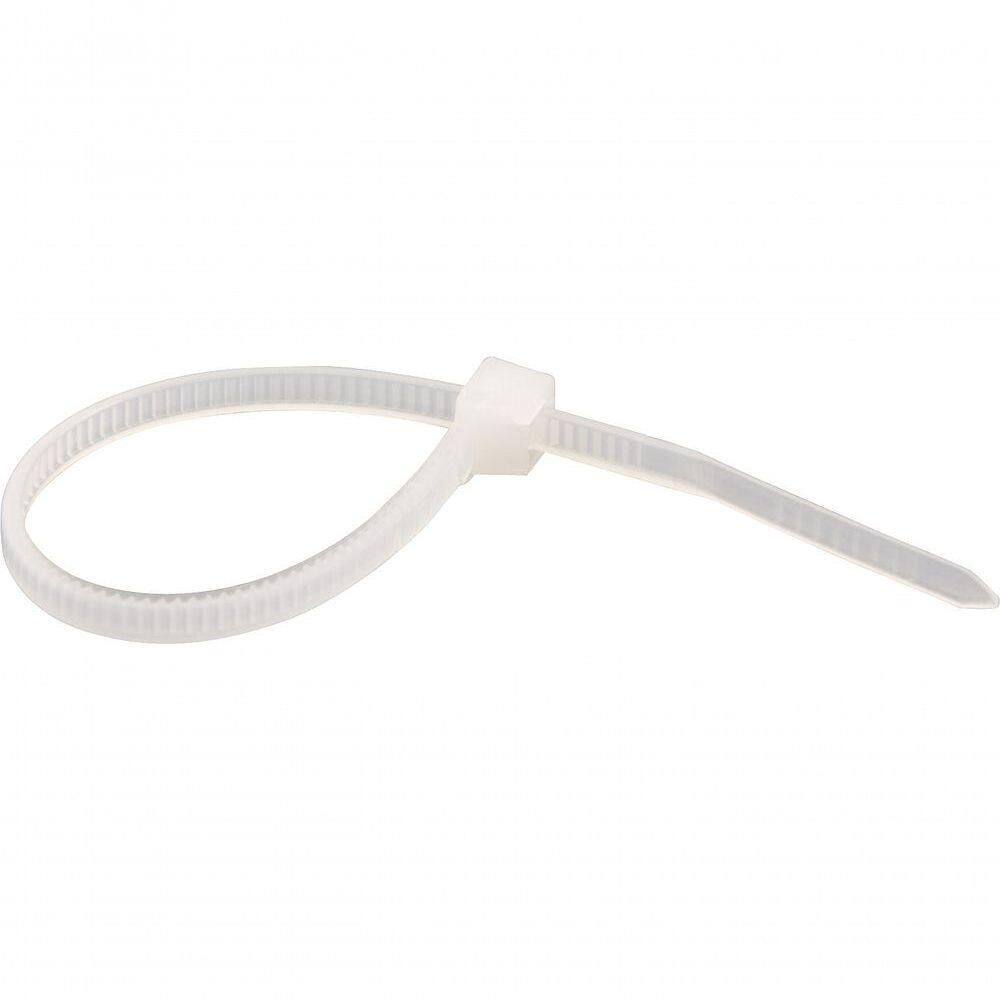 Abraçadeira De Nylon 200x3,6mm Branca Com 100 Peças Vonder