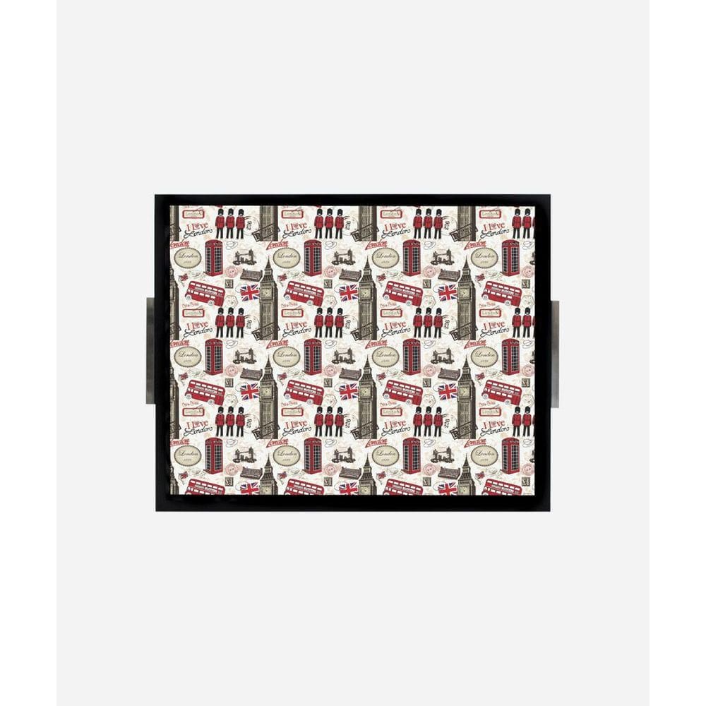 Bandeja Estampada 30X37 - I Love London