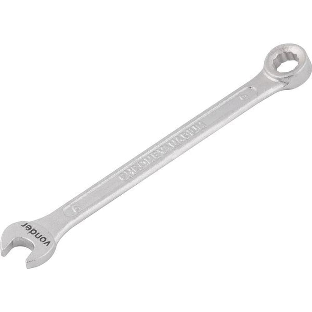 Chave Combinada 06mm Cromo Vanádio Fosco Cartela Vonder