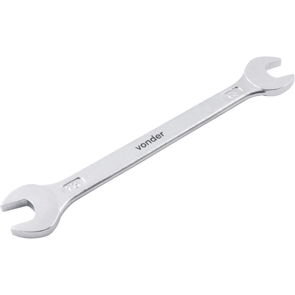 Chave Fixa 12 Mm X 13 Mm Em Aço Cromo Vanádio Vonder