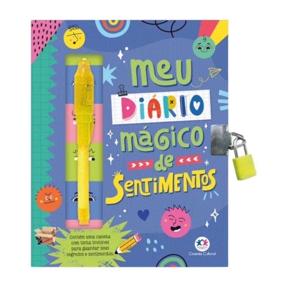 Livro Diário Mágico com Caneta - Ciranda Cultural