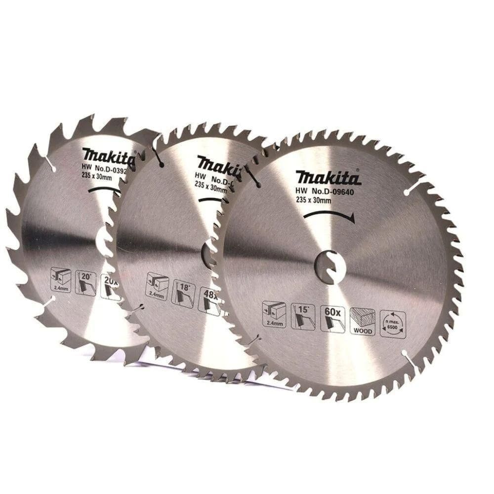 Kit Serra Circular 235x30mm X 20-48-60 Dentes D-44775 Makita