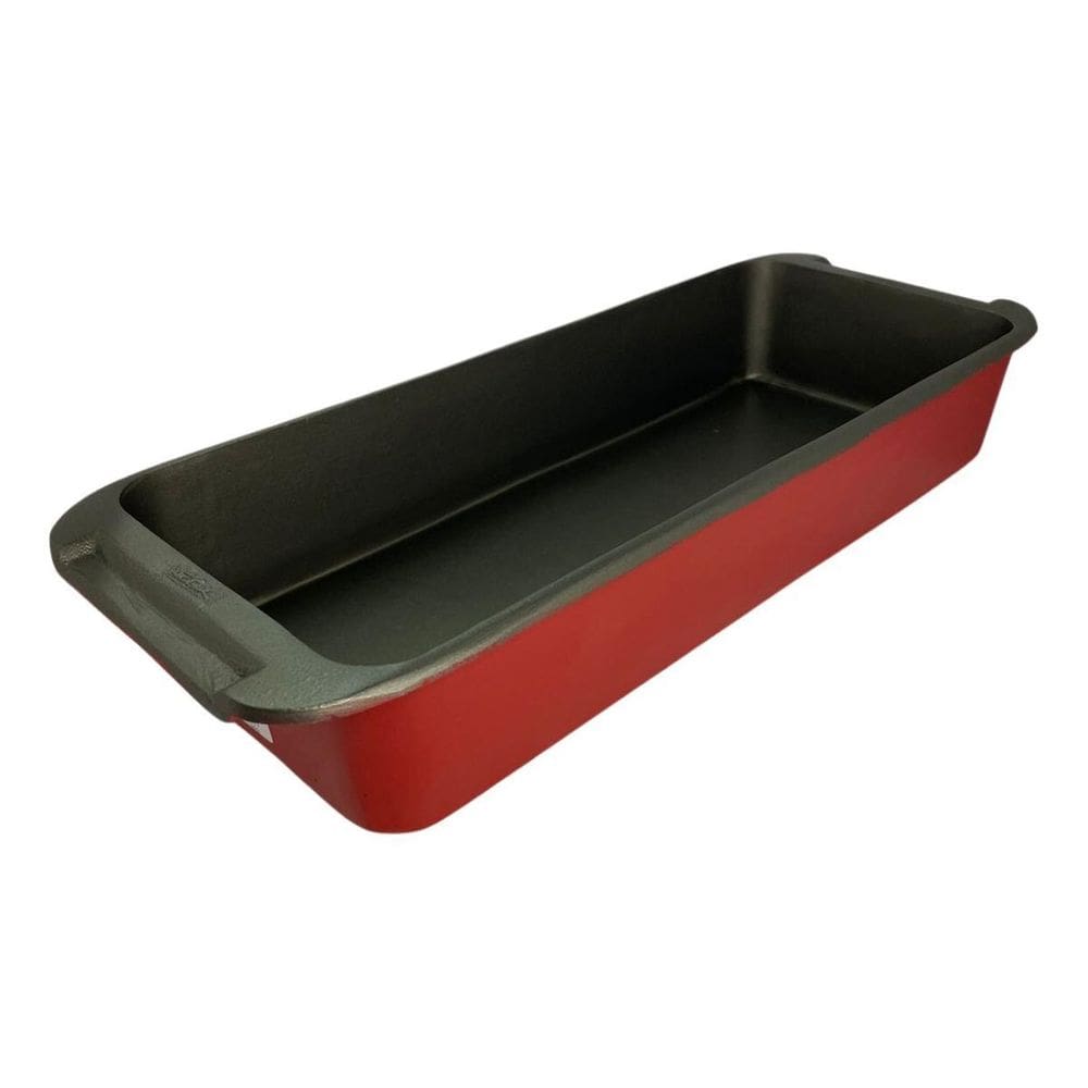 Forma Assadeira De Alumínio Multiuso 38X15X7Cm Vermelha