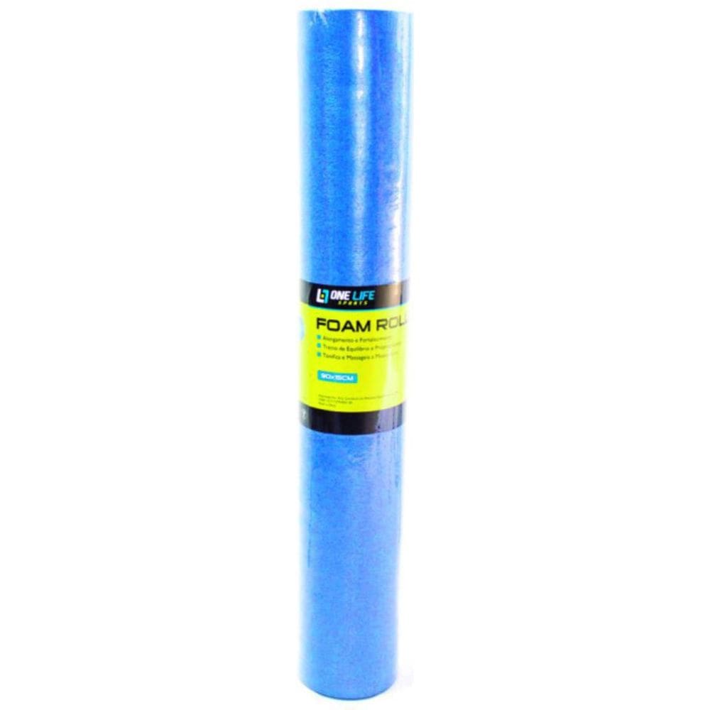 Rolo Para Pilates Yoga Em Espuma Foam Roller Fit Roll