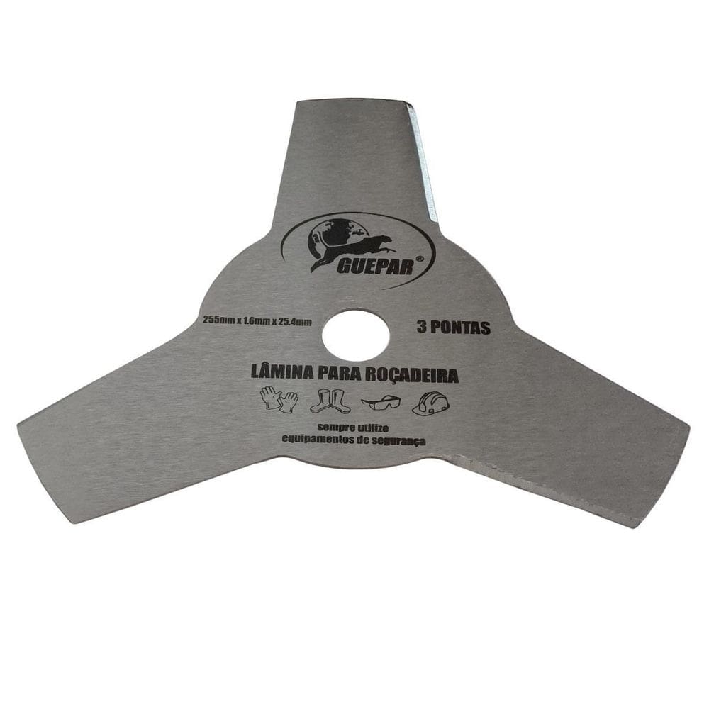 Lâmina Para Roçadeira 3 Pontas 254Mm X 1 Pol.