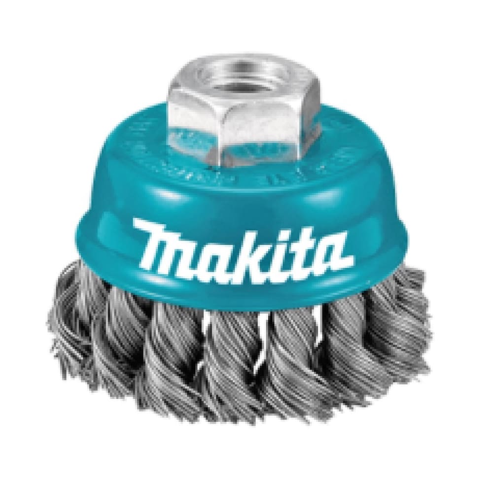 Escova de Aço Inox Copo 75mm Fio Trançado MAKITA D-77497