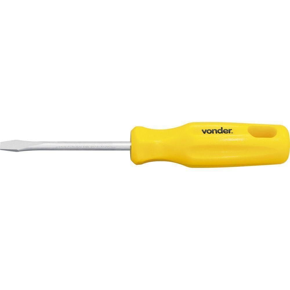 Chave Fenda 3-16x3 Cromo Vanádio Vonder