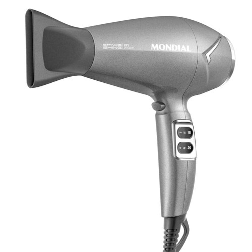Secador de Cabelos SC-20 Space Shine Mondial 2000W Grafite