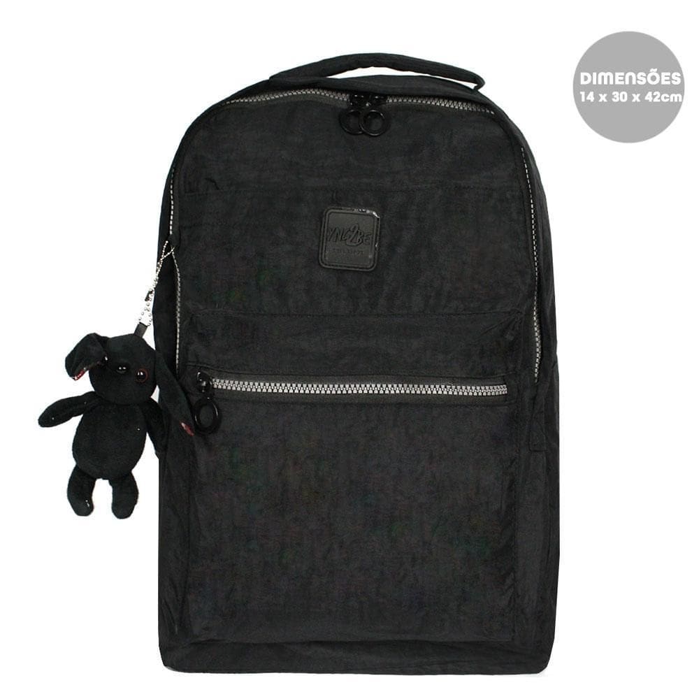 Mochila De Costas Yng2Be Preta Luxcel Mj49018Yn