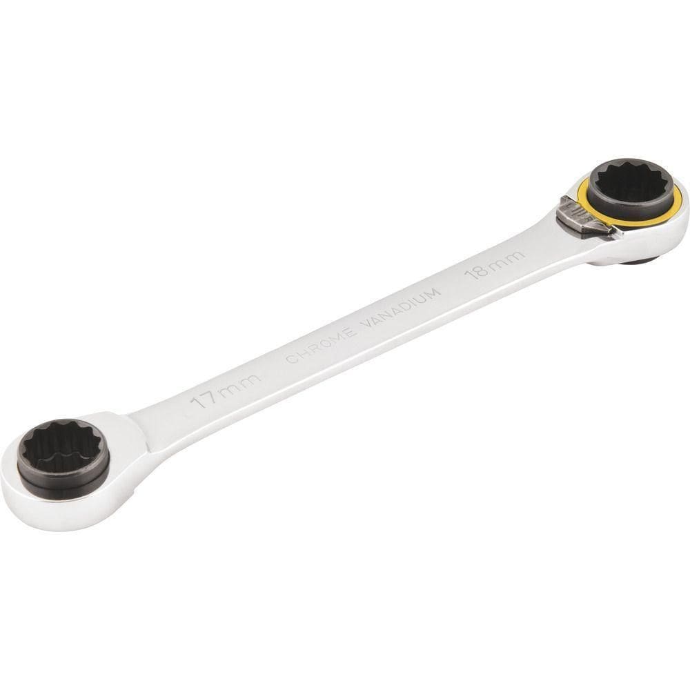 Chave Estrela Com Catraca Reversível 16x17mm-18x19mm Vonder