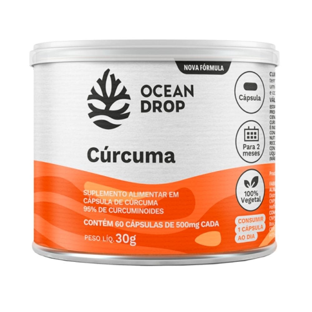 Cúrcuma (60 Caps) Ocean Drop