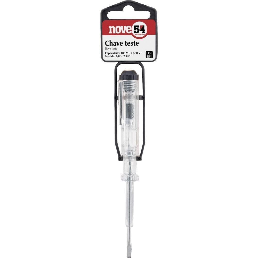 Chave Fenda Teste 1-8x2.1-2 100v A 500v Cartela - Nove54