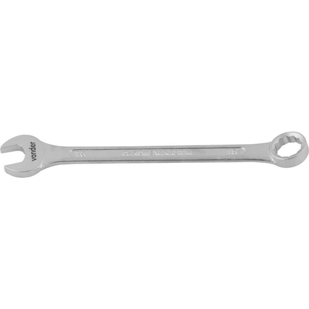 Chave Combinada 15mm Cromo Vanádio Fosco Cartela Vonder