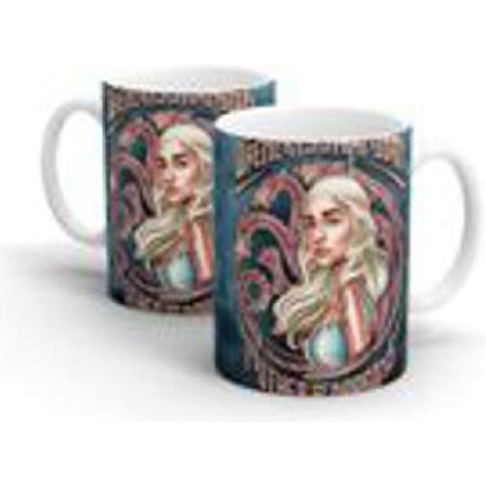 Caneca Daenerys Game Of Thrones Mãe Dos Dragões