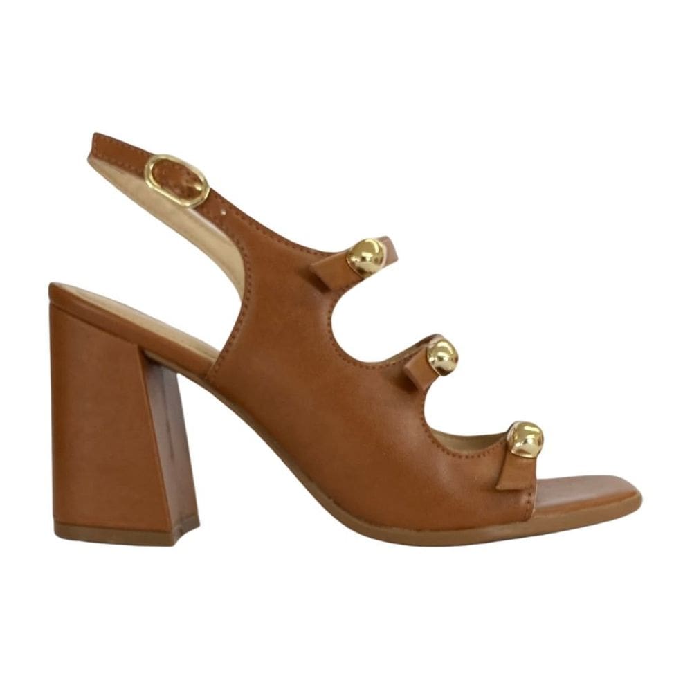 Sandália Ramarim 2541205 Feminino Toffe saltinho casual