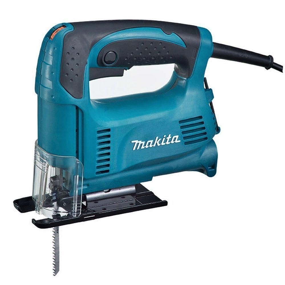 Serra Tico-tico 65mm 450W 3100 Gpm Encaixe T Adaptável Coletor Com Chave Lamina 4327 Makita 220V