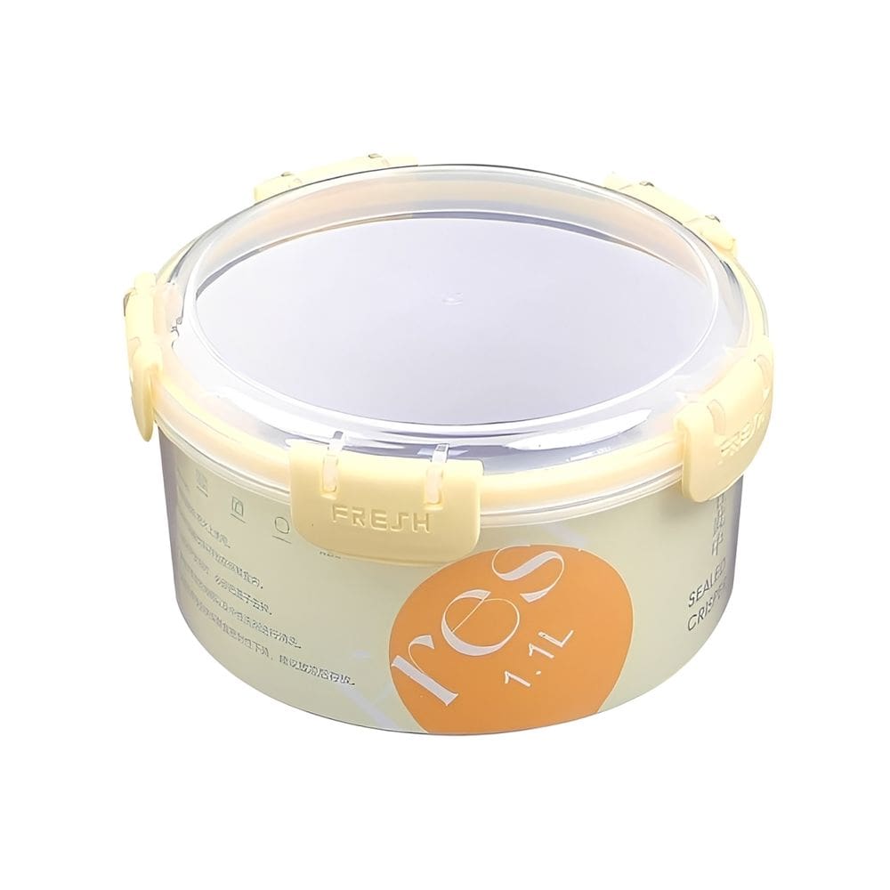 Lancheira com Divisória Pote Hermético Retangular 1100ml