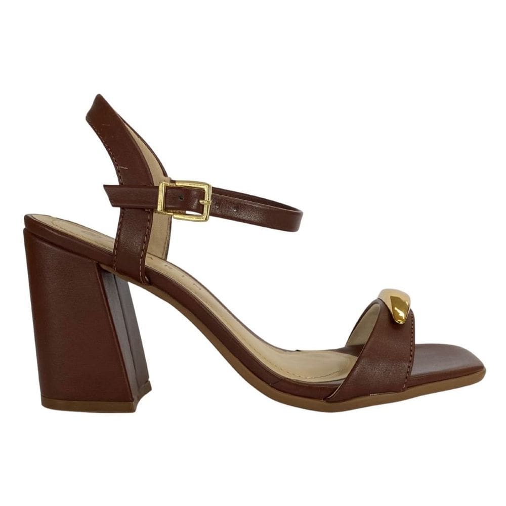 Sandálias Ramarim 2541202 Feminino Rum saltinho casual