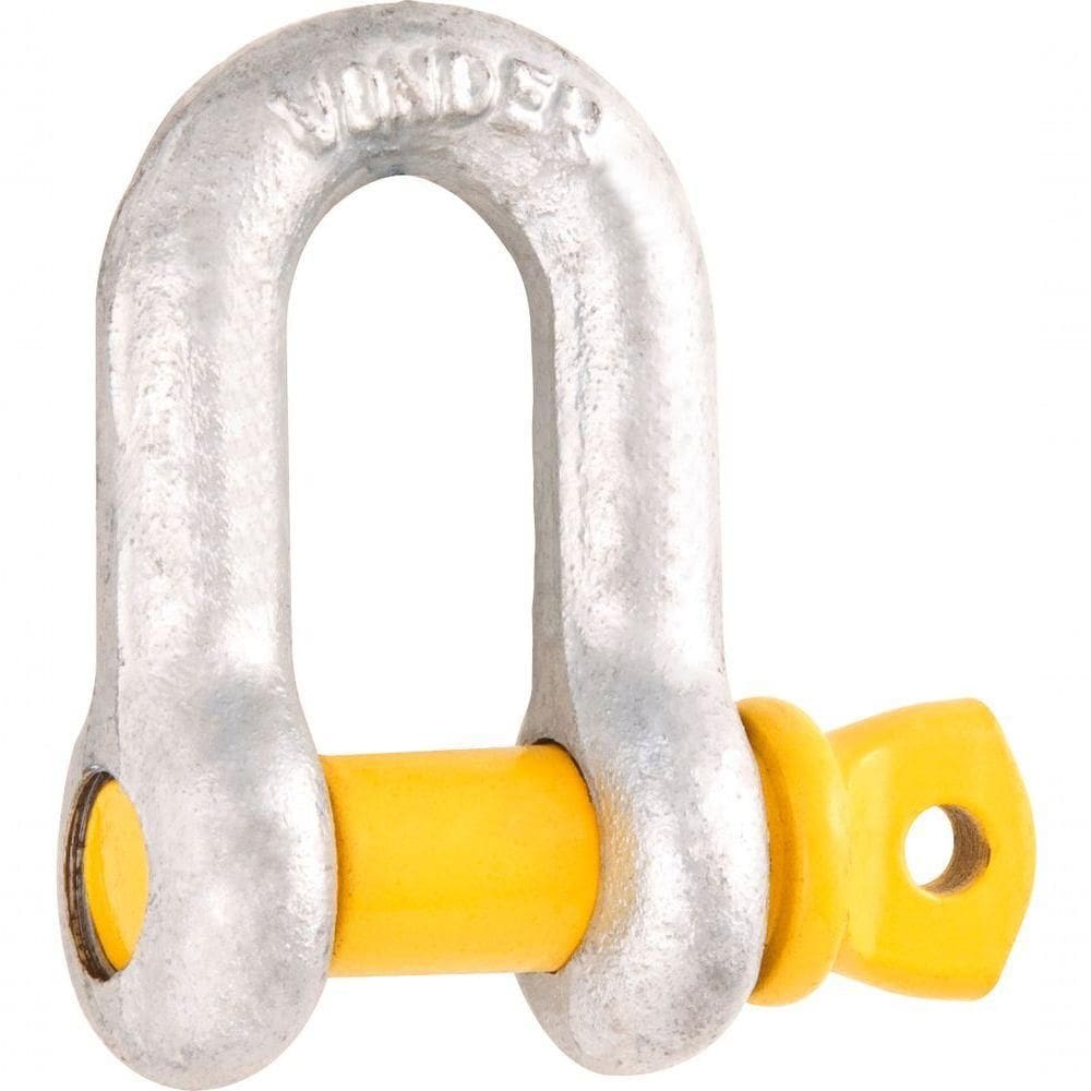 Manilha Para Cabo De Aço 3-4” Reta Pesado Galv Vonder Plus