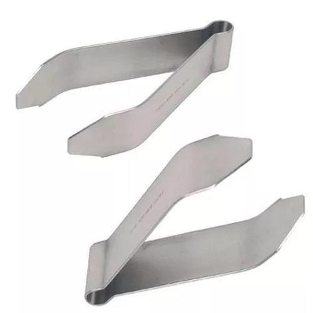 2 Pinças Gourmet Para Limpar E Remover Espinhas De Peixe