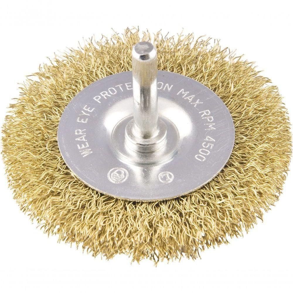 Escova Circular Ondulado 3x3-8 Haste 1-4 4500rpm Vonder