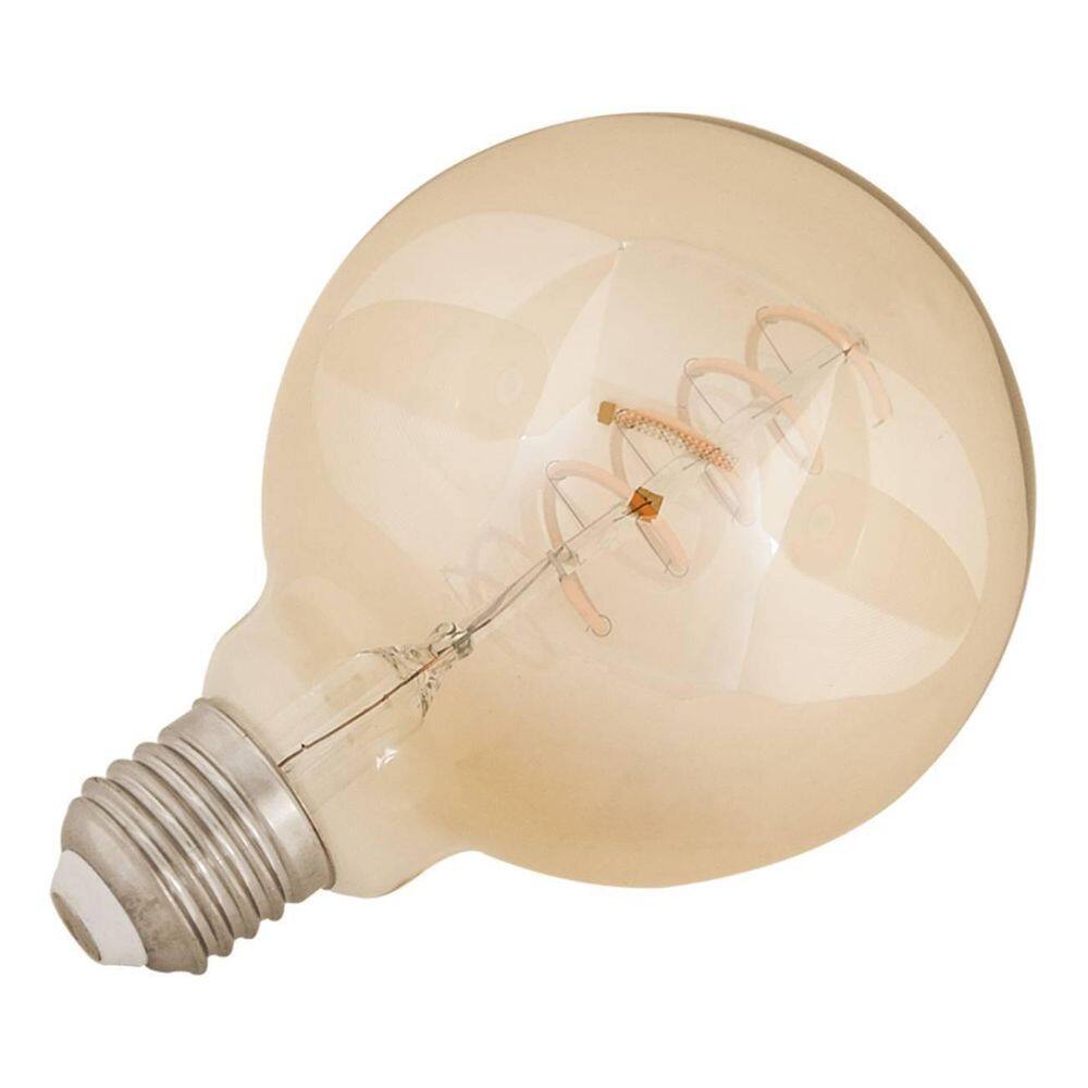 Lâmpada Retro Filamento Led 4W G95 Âmbar 2200K