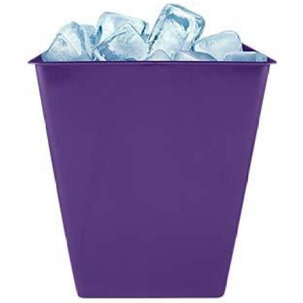 Kit 2 Balde Gelo Lilás 2,6L Plástico Premium