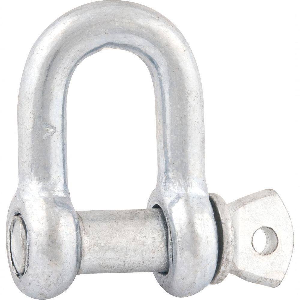 Manilha Para Cabo De Aço 3-8 Reta Leve Galvanizado - Vonder