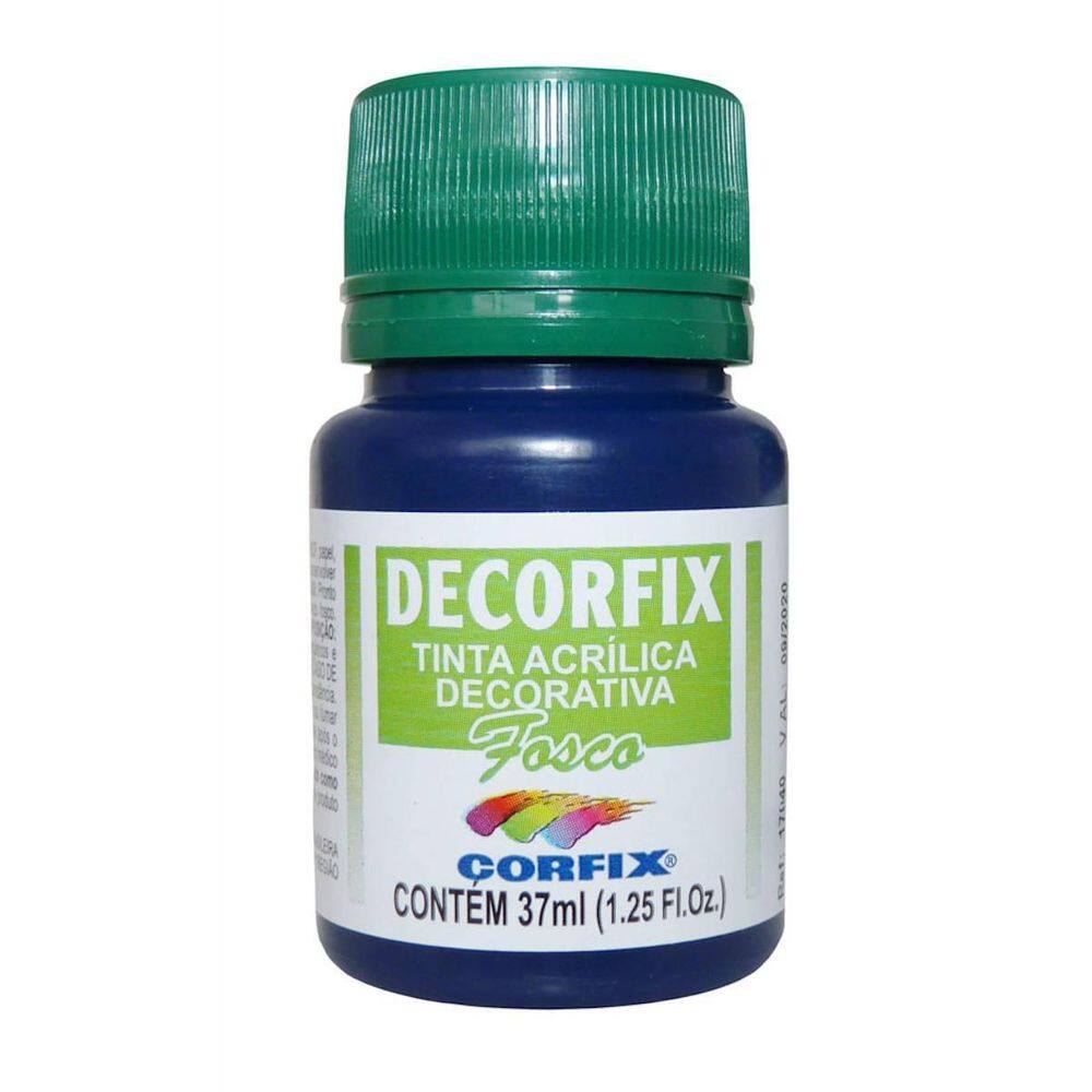 Tinta Decorfix Fosca 327 Azul Marinho 37Ml