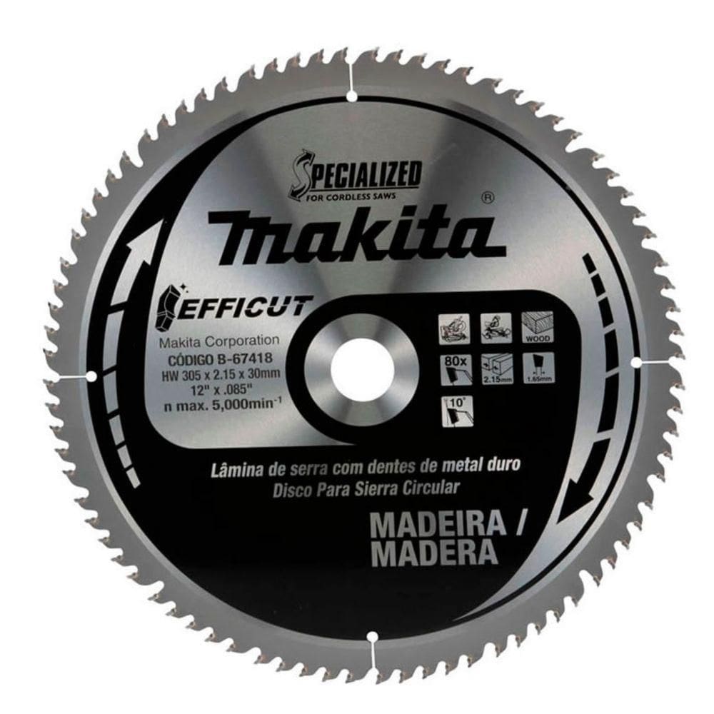 Lamina De Serra Tct 305mm X 30mm X 80t