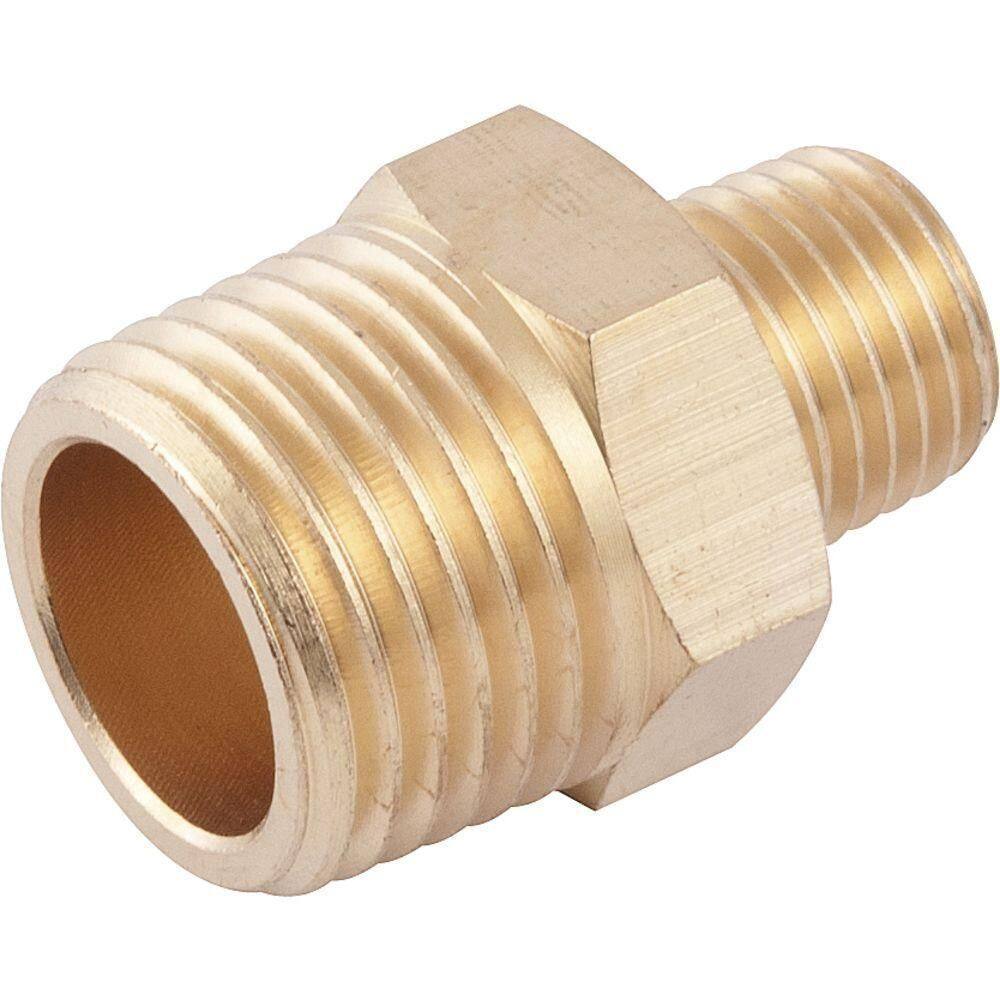 Adaptador Niple Red 1-2x1-4” Npt Latão Macho-macho Vonder