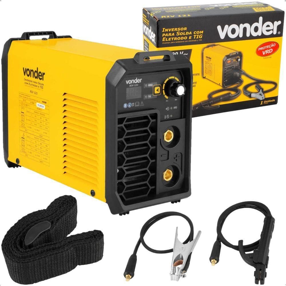 Inversor De Solda 120a Tig Riv121 Vonder 220V