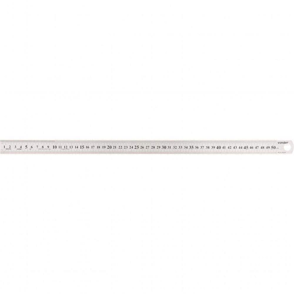 Escala De Aço Inox 1000mm - Vonder