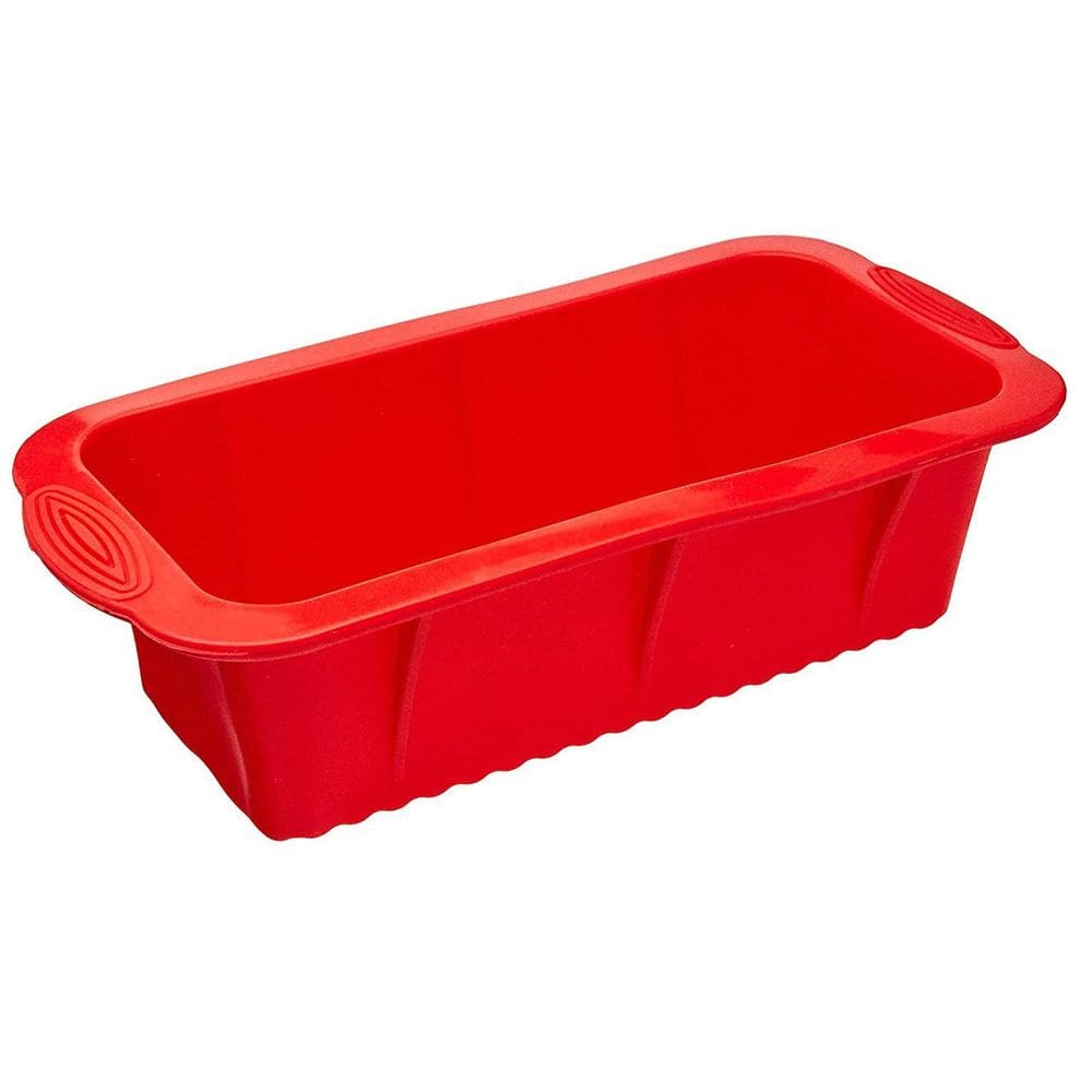 Forma Retangular Silicone Vermelha 6,5x12x27,5cm