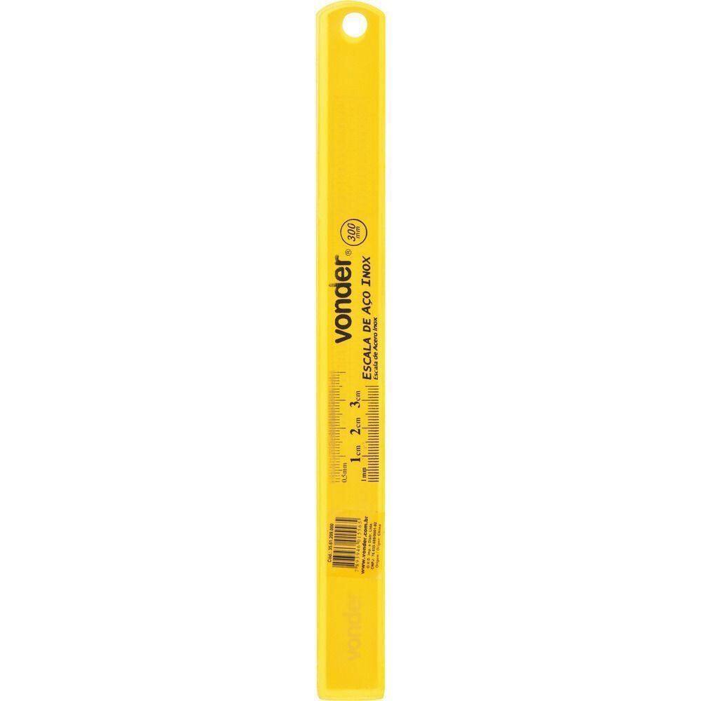 Escala De Aço Inox 1500mm - Vonder