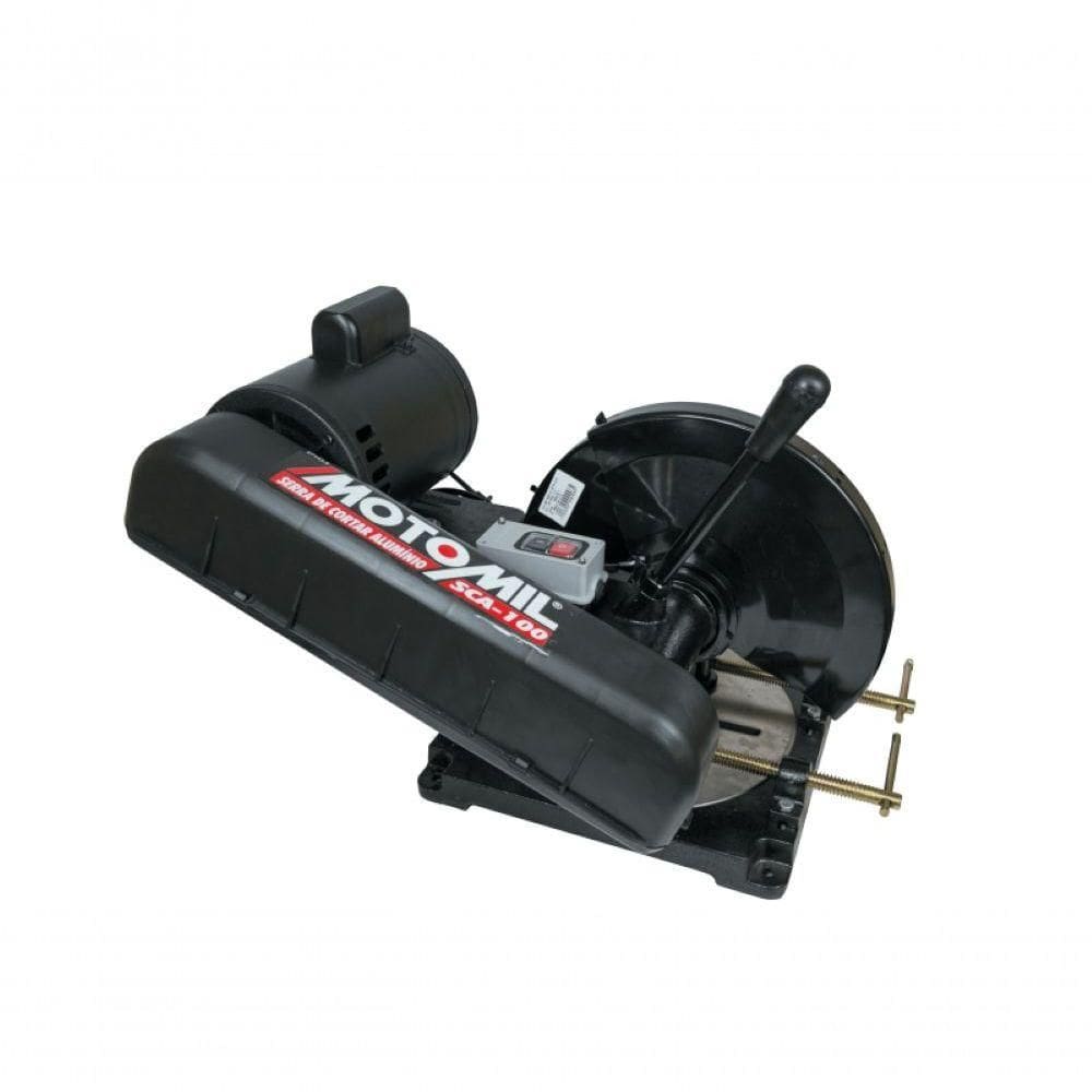 Serra De Cortar Aluminio Motor 1hp Monofásico Motomil