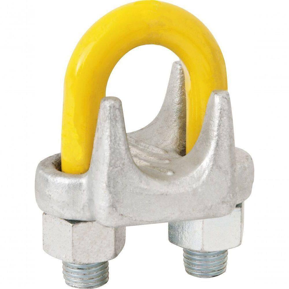 Clips Para Cabo De Aço 1-4 Pesado Galvanizado - Vonder Plus