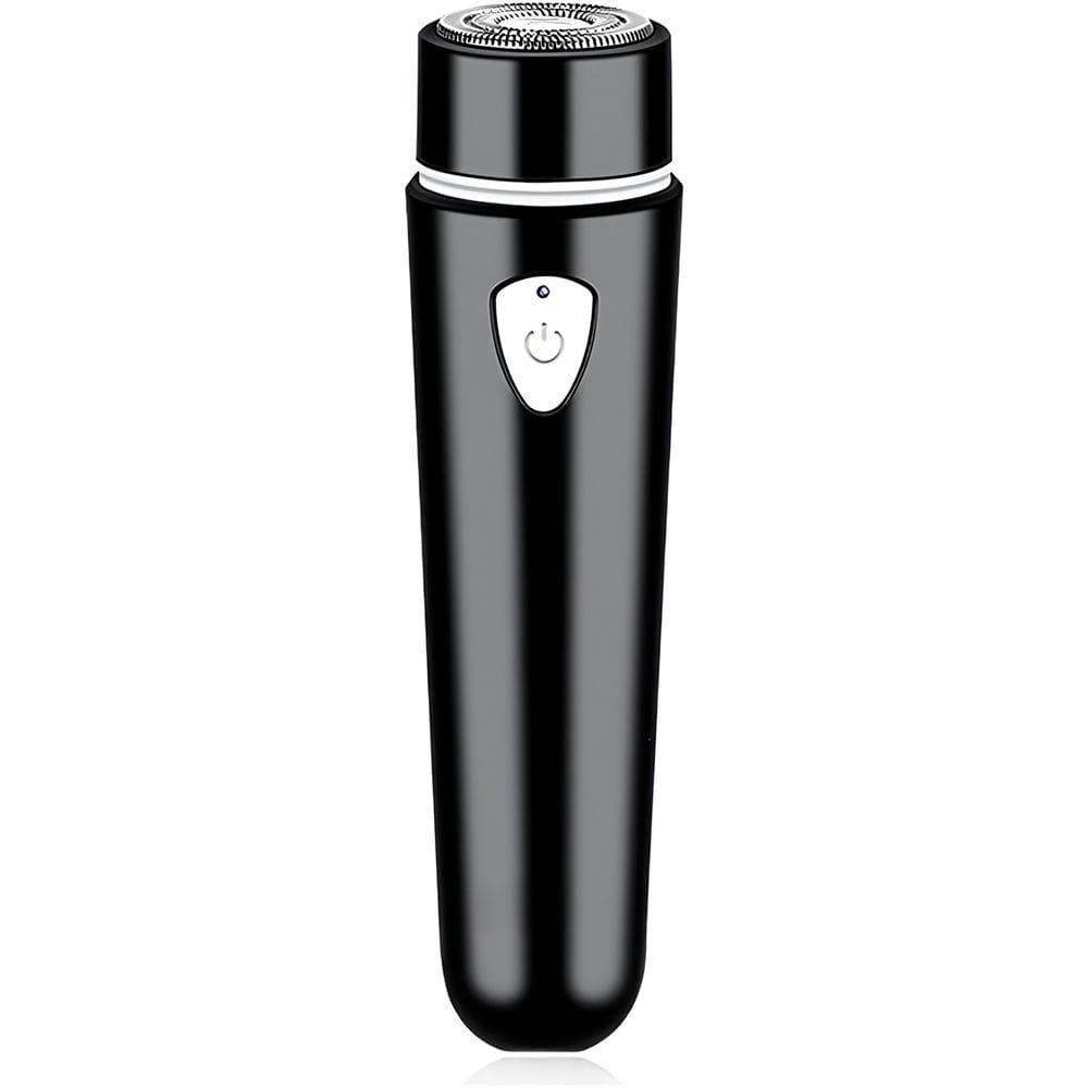 Mini Barbeador Elétrico Portátil Bivolt para Barba Cor Preto
