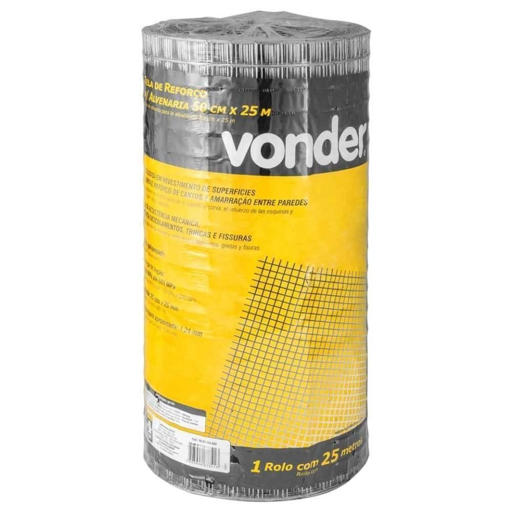 Tela De Reforço Para Alvenaria 0,5 M X 25 M Vonder