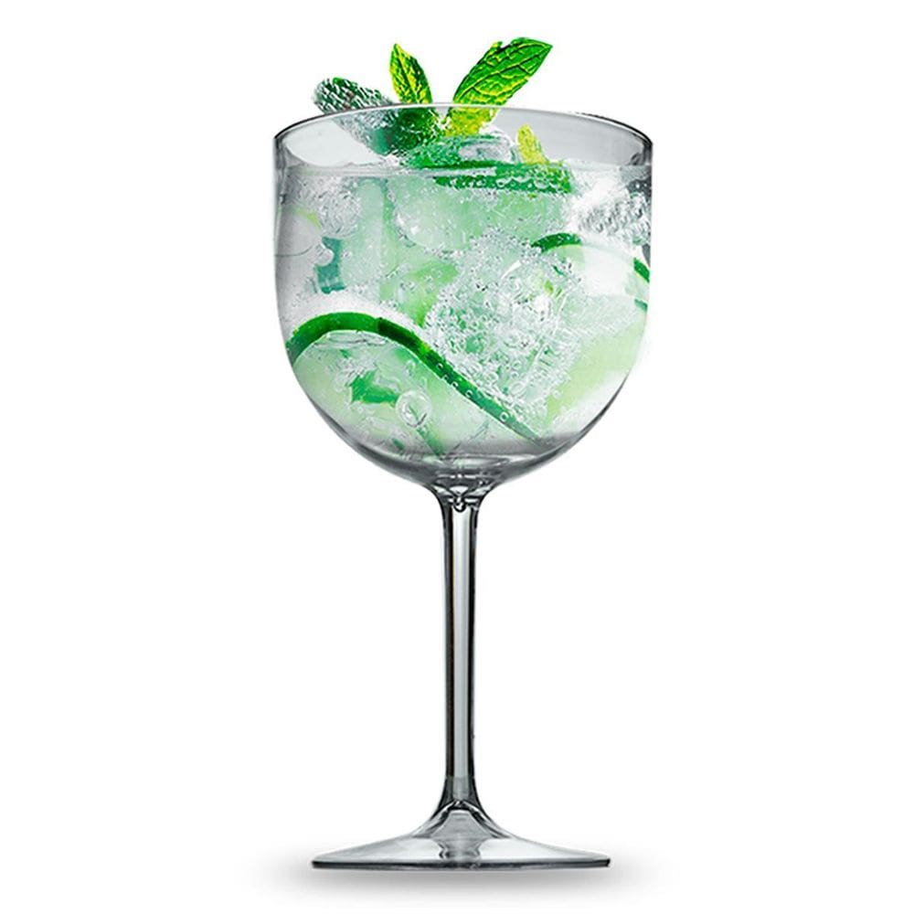 Taça Transparente 20X10,3Cm Incolor Acrilico 600Ml