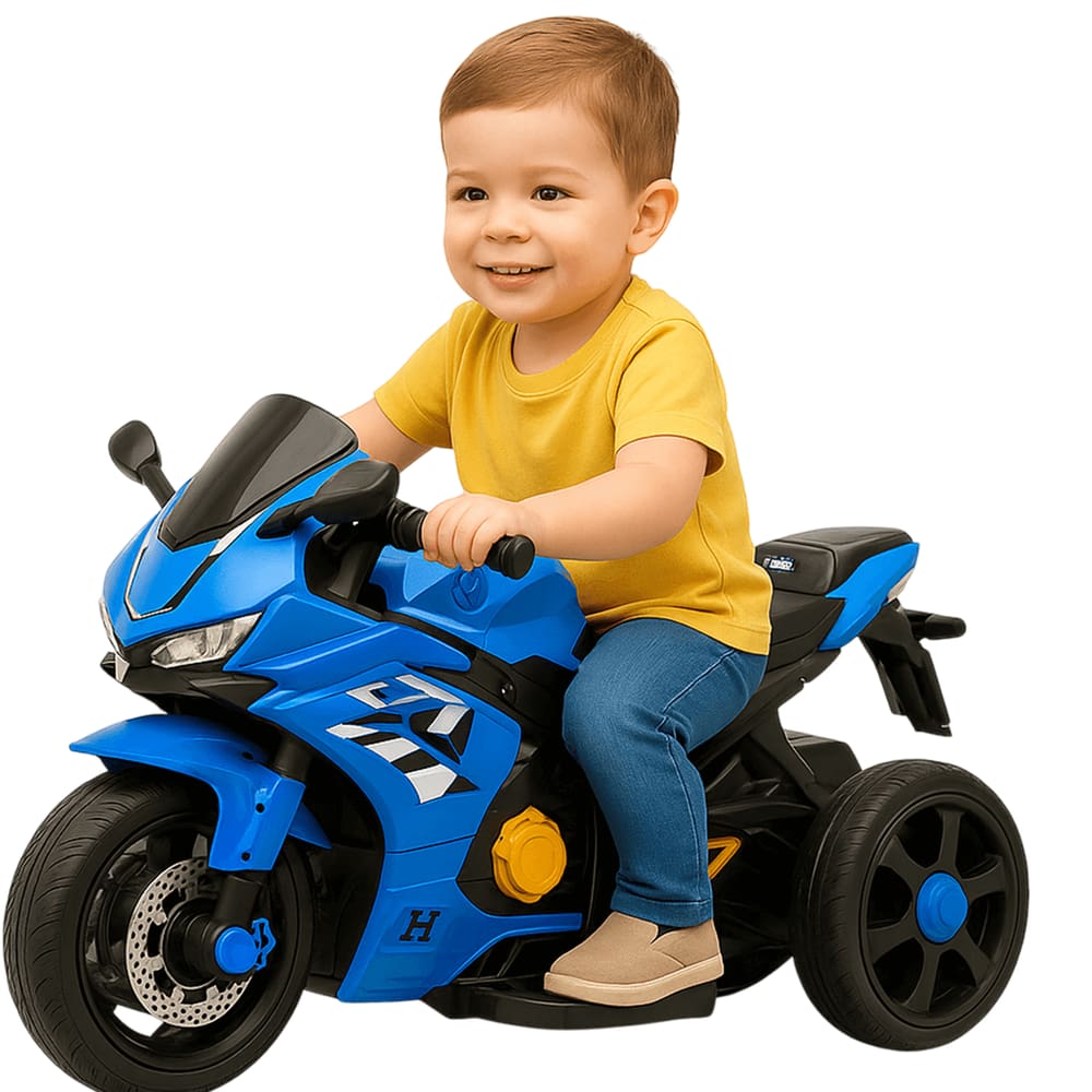 Moto Elétrica Bang Toys Honda CBR Edge Titan Azul 12V