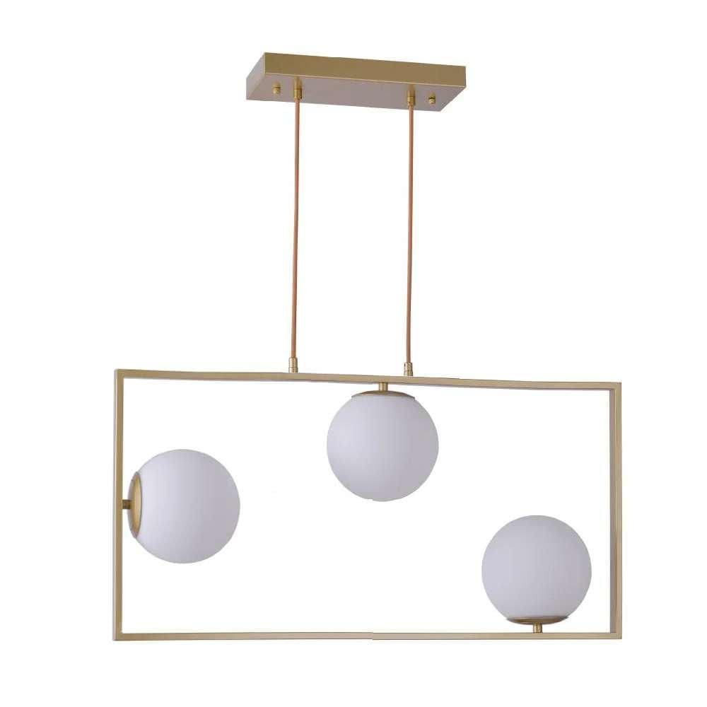 Pendente Ibba 3 X E27 40W Bronze 2300